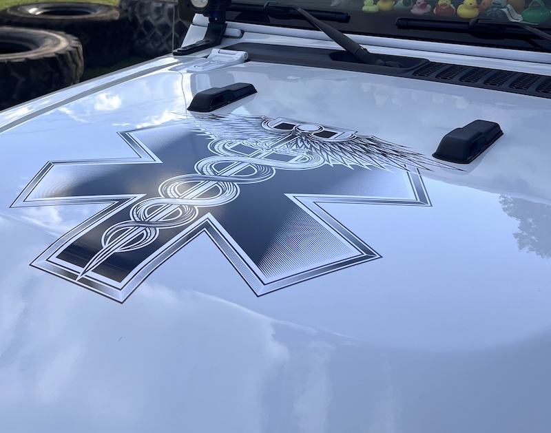 Custom Vehicle Hood Graphics Murfreesboro TN