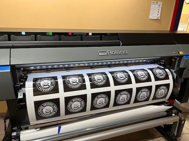 Custom sticker printing Murfreesboro TN professional vinyl decals business logos