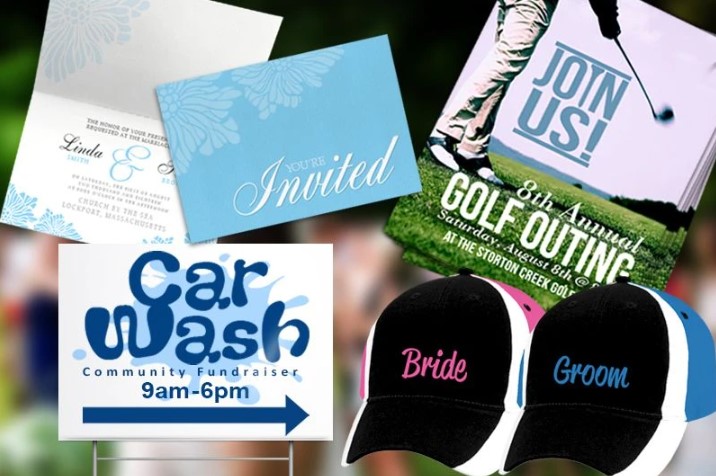 Event planning signs Murfreesboro TN wedding signage catering hall custom displays