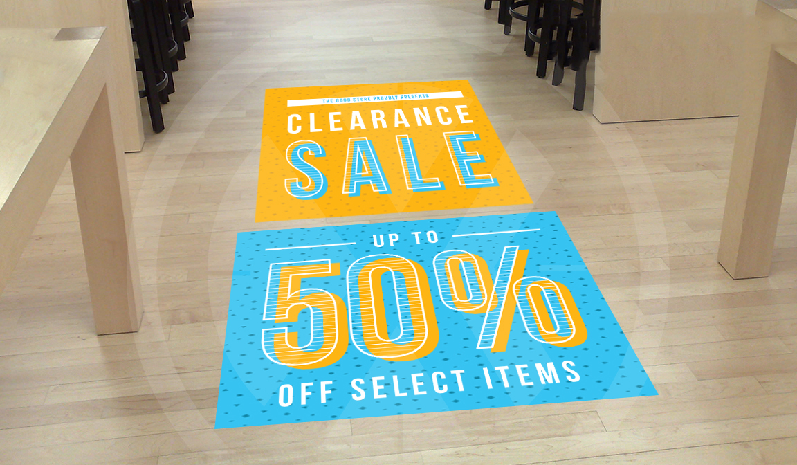 Branded Floor Graphics Middle Tennessee - Custom Floor Decals for Businesses